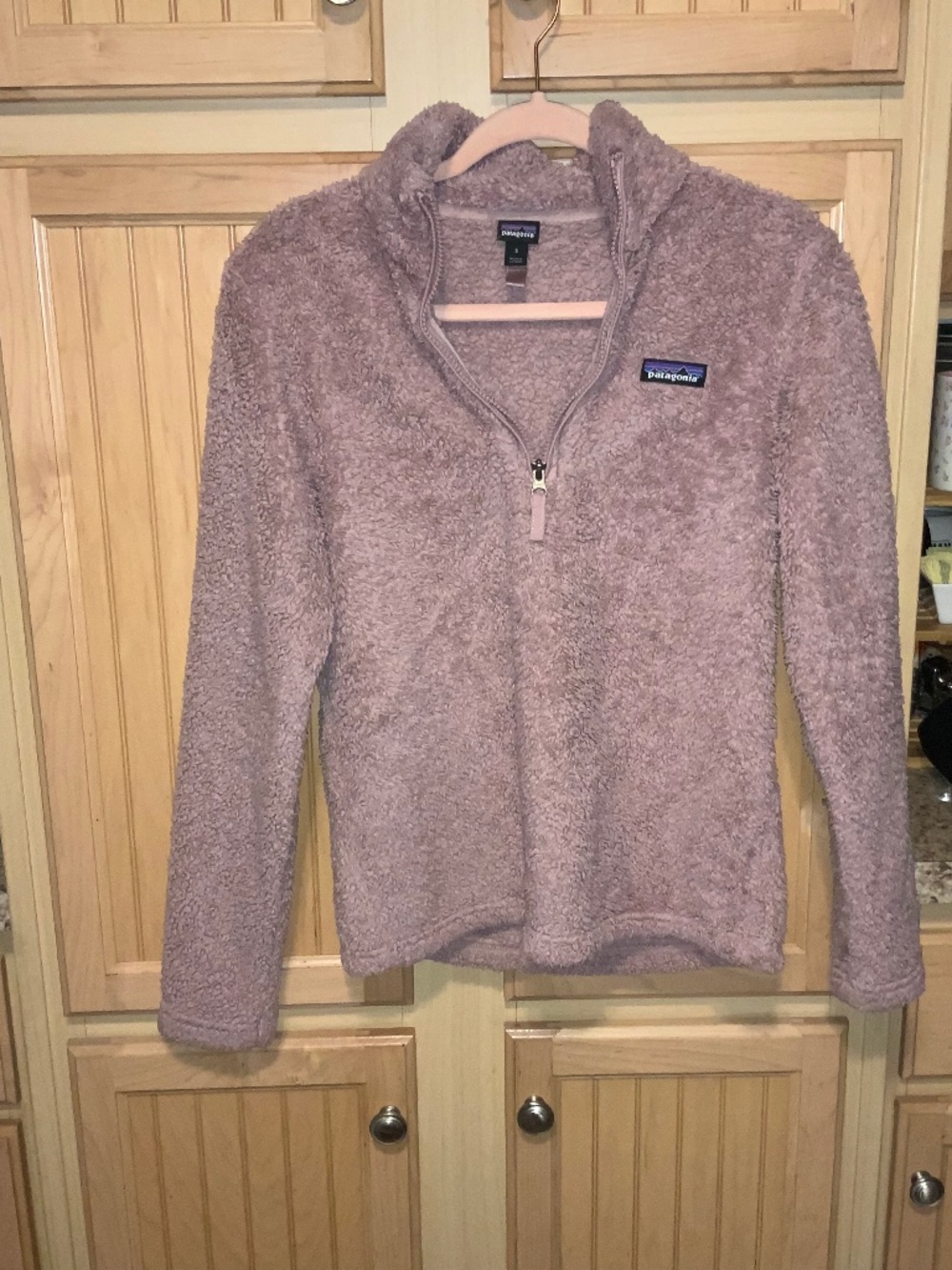Women’s Patagonia 3/4 zip pullover  Preowned size small
